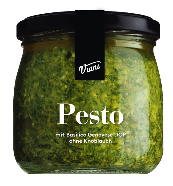 Viani Pesto - mit Genueser Basilikum DOP ohne Knoblauch 180g