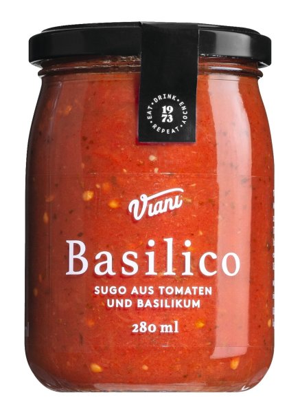 Basilico Sugo aus Tomaten und Basilikum 280ml
